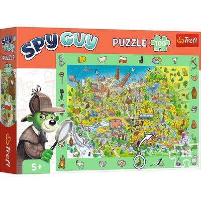 Puzzle Poľsko 100 Observation Spy Guy Trefl