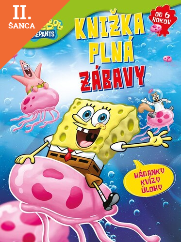 Lacná kniha SpongeBob - Knižka plná zábavy