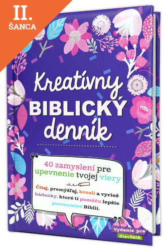 Lacná kniha Kreatívny biblický denník, vydanie pre dievčatá