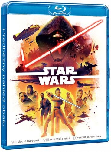 Star Wars epizody VII-IX kolekce 6BD (3BD+3BD bonus)