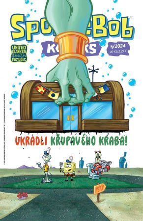 SpongeBob 5/2024: Ukradli křupavého kraba!