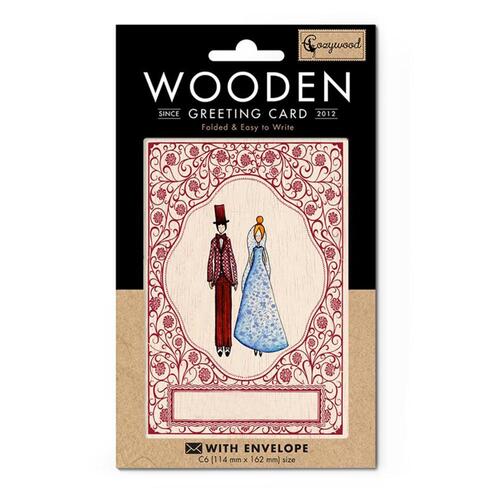 Drevené blahoželanie Rozprávka Cozywood