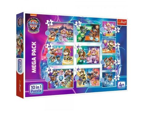 Puzzle Labková patrola 10v1 Trefl
