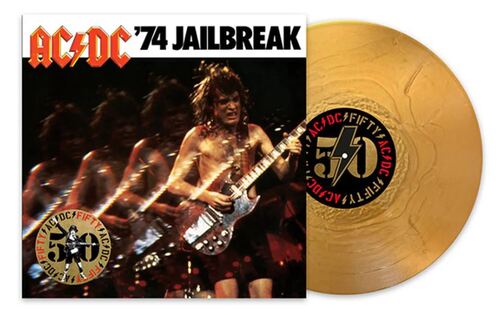 AC/DC - '74 Jailbreak (50th Anniversary) (Gold Metallic) LP