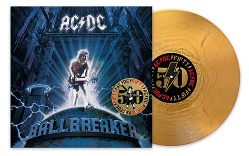 AC/DC - Ballbreaker (50th Anniversary) (Gold Metallic) LP