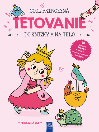 Tetovanie do knižky a na telo - Princezná Lily