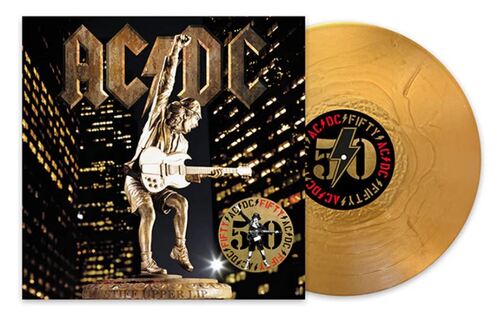 AC/DC - Stiff Upper Lip (50th Anniversary) (Gold Metallic) LP