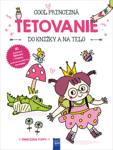 Tetovanie do knižky a na telo - Princezná Poppy