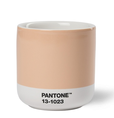 Cortado termo hrnček PANTONE Peach Fuzz 13-1023 (farba roku 2024)