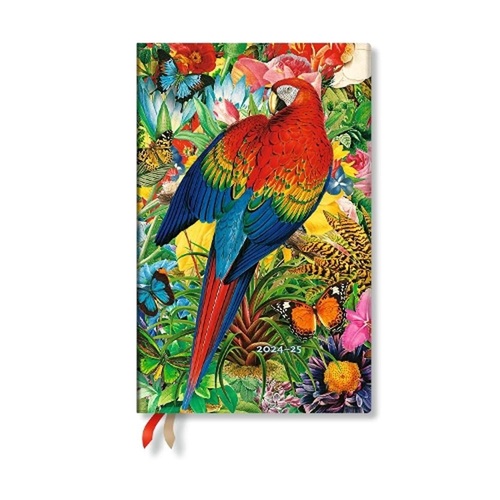 18 mesačný diár 2024/2025 Tropical Garden Midi HOR Paperblanks