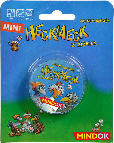 Hra Heckmeck z žížalek (miniplechovka) Mindok