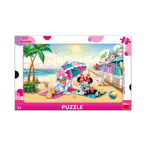 Puzzle Minnie: Oslava 15 Dino