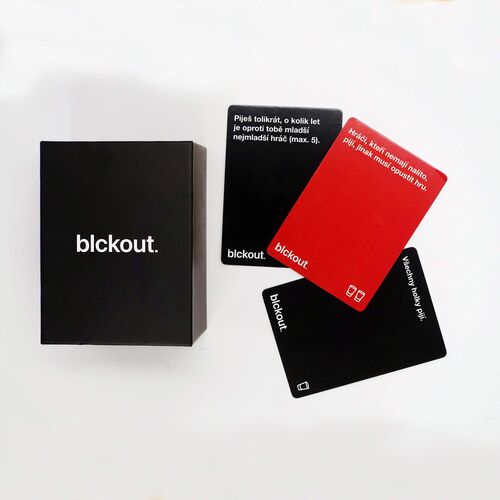 Karetní hra BLCKOUT (hra v češtine) 18+