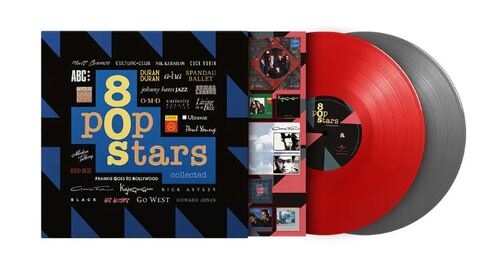 Various - 80's Pop Stars Collected (Red & Silver) 2LP