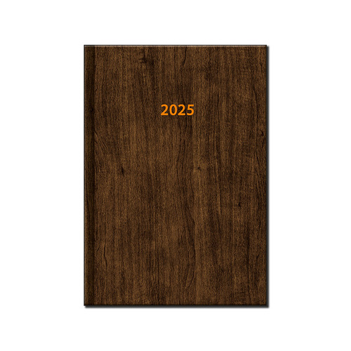 Denný diár A5 WOOD EXTRA 2025