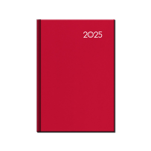 Pracovný diár A5 FALCON červený 2025