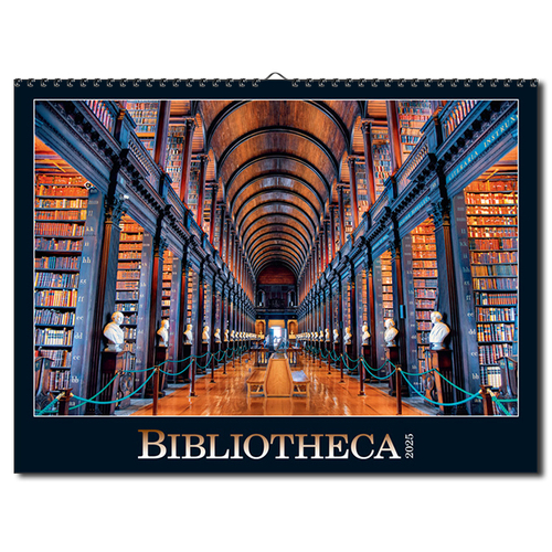Nástenný kalendár Bibliotheca 2025