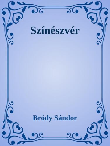 Színészvér