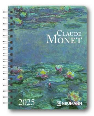 Diár 2025 Claude Monet špirálový Neumann