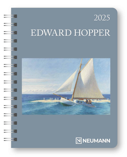 Diár 2025 Edward Hopper špirálový Neumann