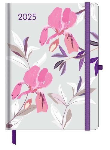 Diár 2025 Floral veľký Neumann