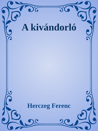 Kivándorló