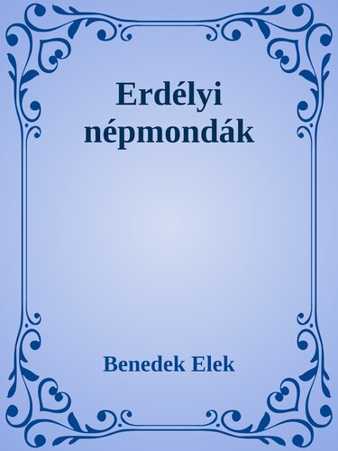 Erdélyi népmondák