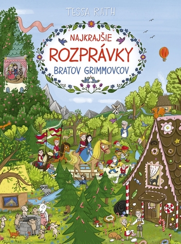 Najkrajšie rozprávky bratov Grimmovcov - leporelo