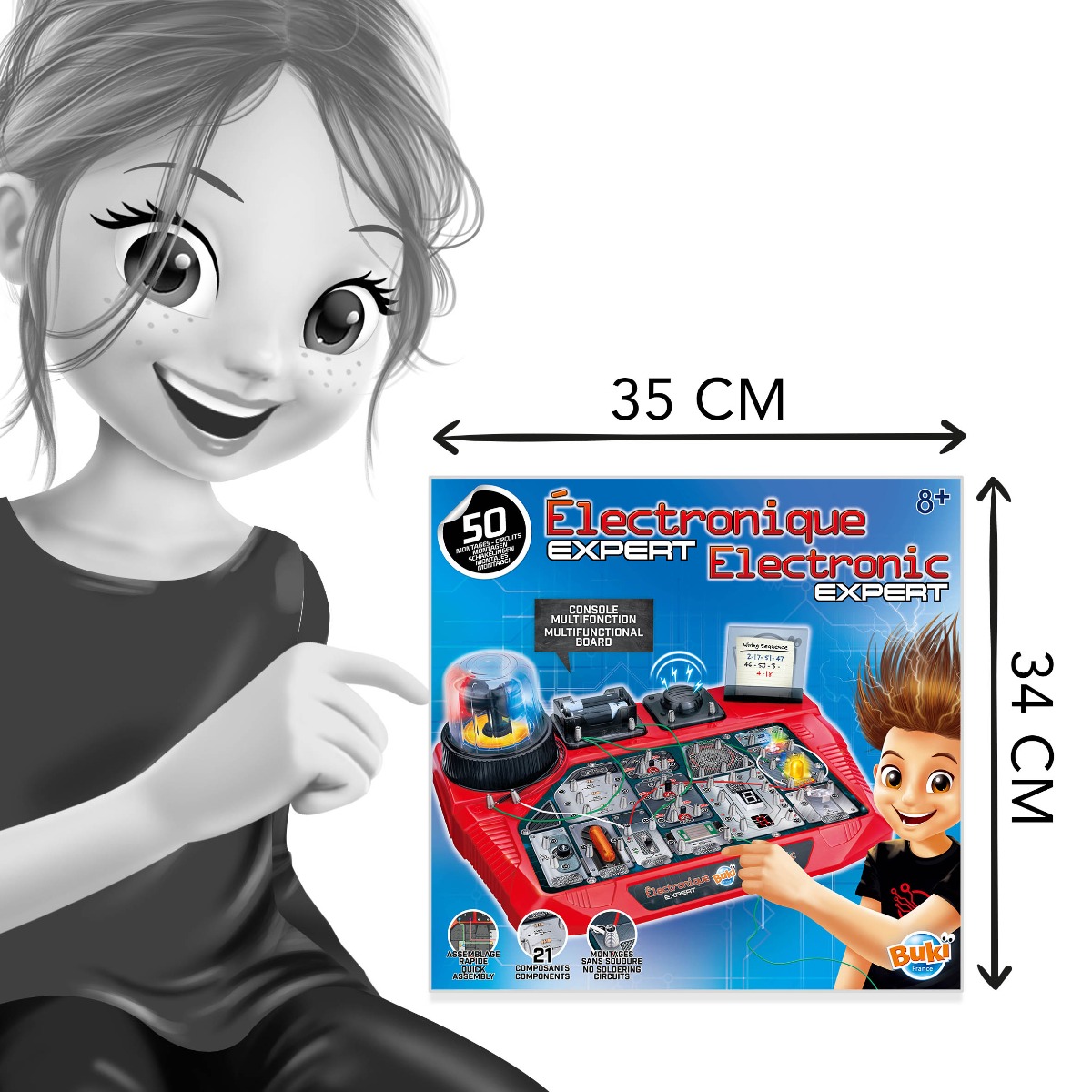 Vedecký set Elektronický expert