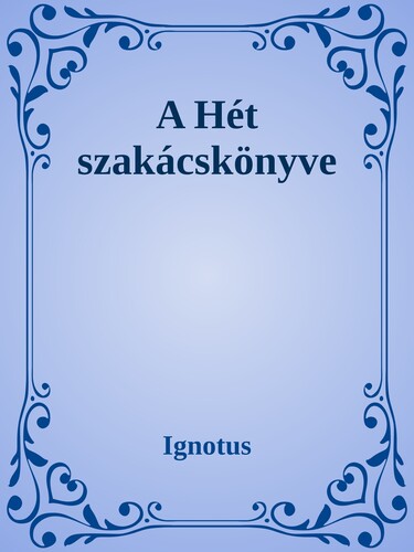 A hét szakácskönyve
