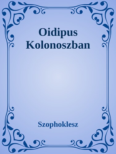 Oidipus Kolonoszban