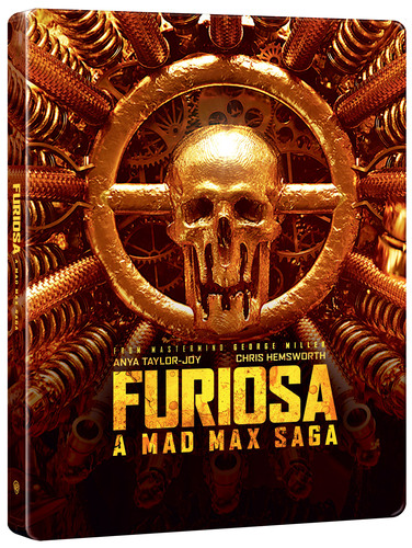 Furiosa: Sága Šíleného Maxe 2BD (UHD+BD) - steelbook - motiv Goldskull