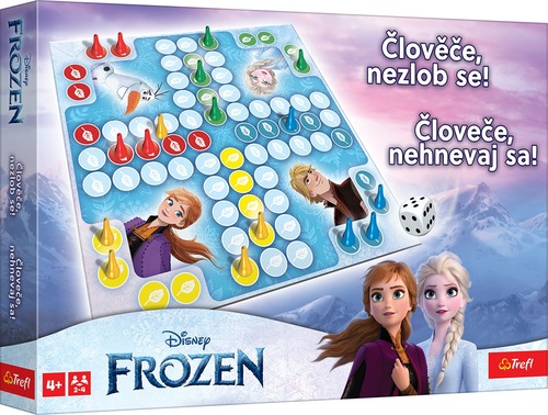 Hra Človeče, nehnevaj sa! Ľadové kráľovstvo Trefl