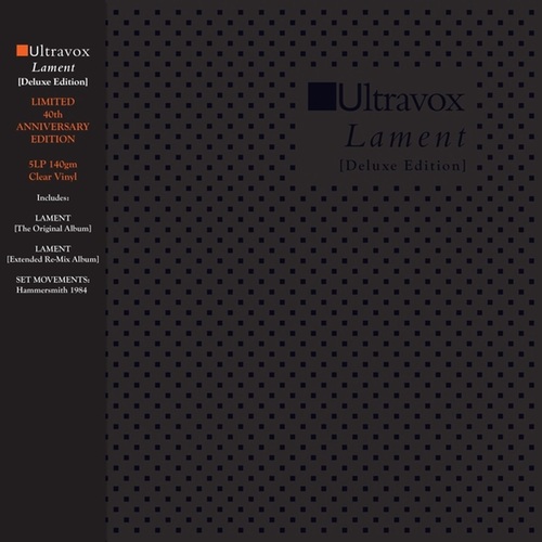 Ultravox - Lament: 40th Anniversary (Clear) 5LP