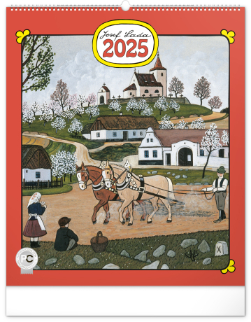 Nástenný kalendár Josef Lada 2025, 48 × 56 cm