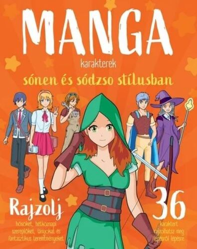 Manga karakterek sónen és sódzso stílusban