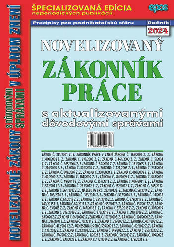 Novelizovaný Zákoník Práce 16/2024