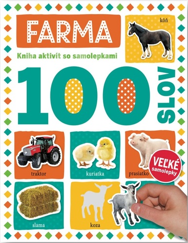 Farma 100 slov: Kniha aktivít so samolepkami