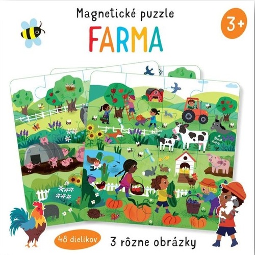 Magnetické puzzle: Farma
