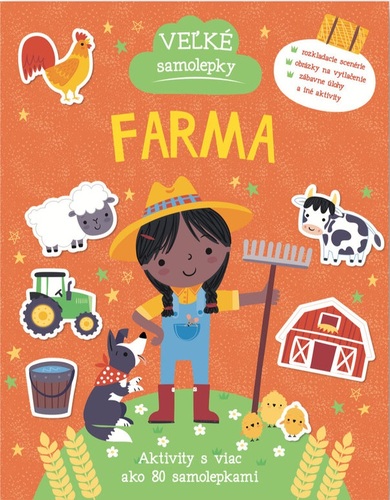 Veľké samolepky - Farma