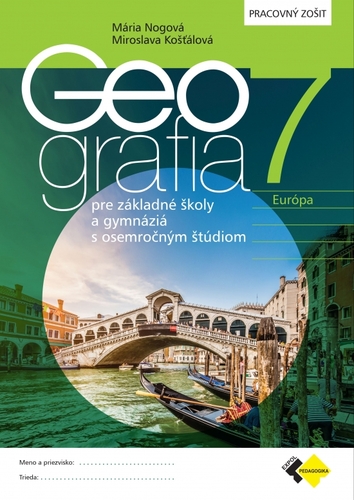 Geografia pre 7. ročník ZŠ a osemročné gymnáziá, PZ