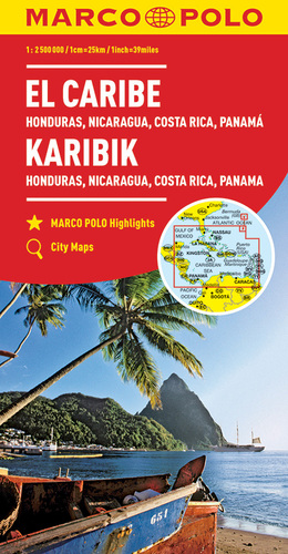 El Caribe / Karibik 1:2 500 000