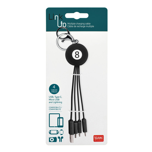 Legami Nabíjací kábel Link Up 8 Ball STAR TECH