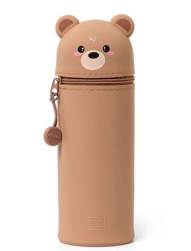 Legami Mäkké silikónové púzdro 2v1 Kawaii Teddy Bear