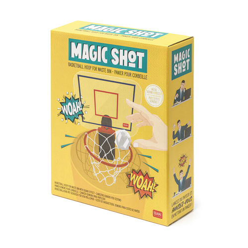 Legami Basketbalový kôš na odpadky so zvukovým efektom Magic Shot