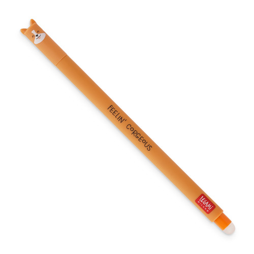 Legami Gumovacie pero Corgi čierne