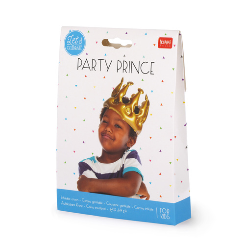 Legami Nafukovacia koruna zlatá Princess