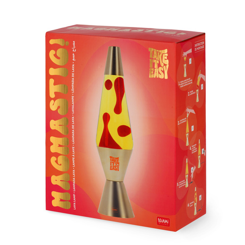 Legami Lávová lampa Magmastic! Zlatá