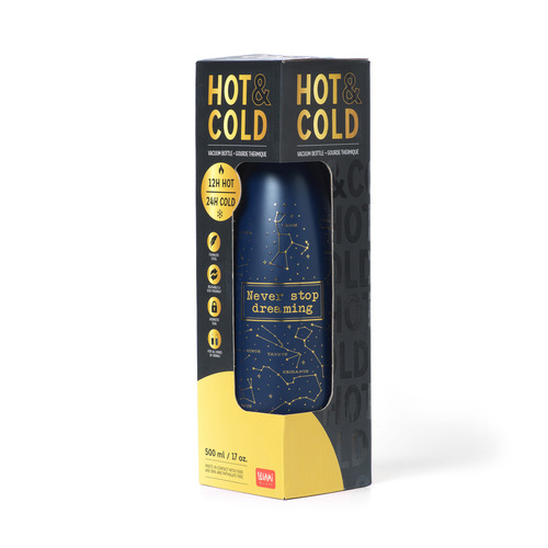 Legami Vákuová fľaša Hot & Cold 500 ML Stars ON THE GO
