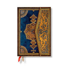 Diár 2025 Safavid Indigo Mini VERSO Paperblanks